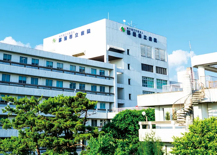 那覇市立病院（総合病院）（徒歩7分）｜(仮称)ワイズエステムコート那覇古島プロジェクト