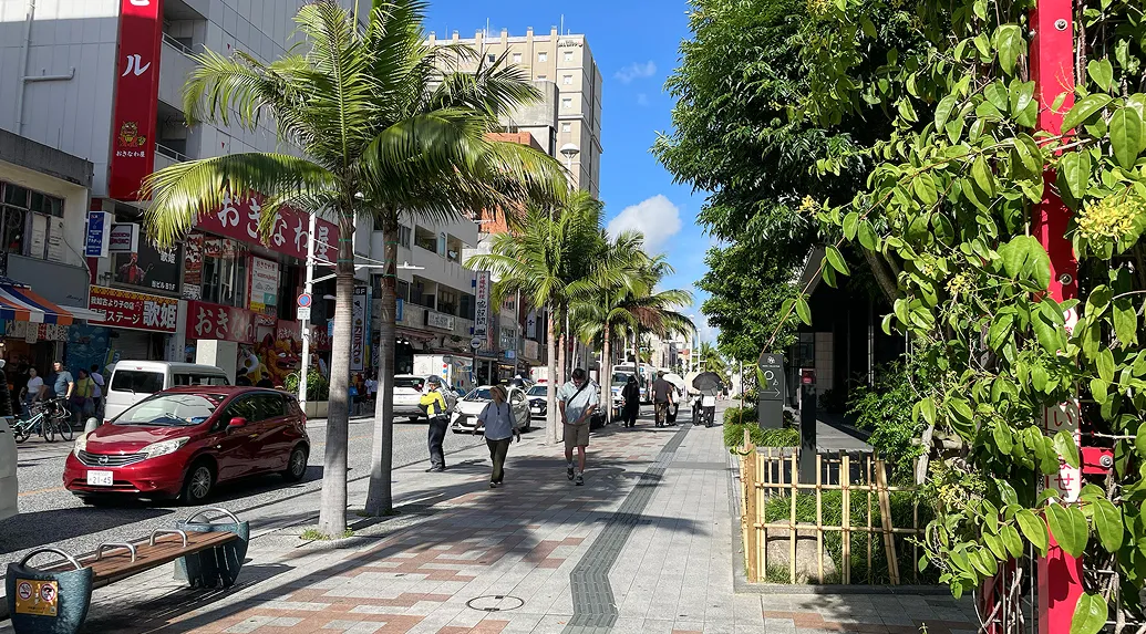 国際通りイメージ ワイズエステムコート The Okinawa 県庁前