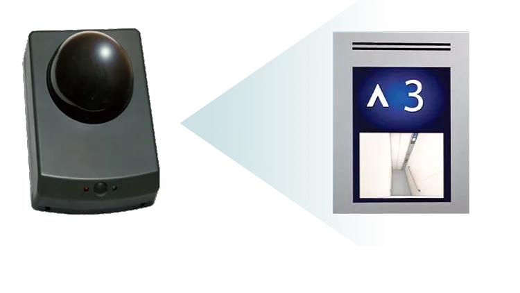 エレベーターかご内防犯カメラ　ワイズエステムコート The Okinawa 県庁前
