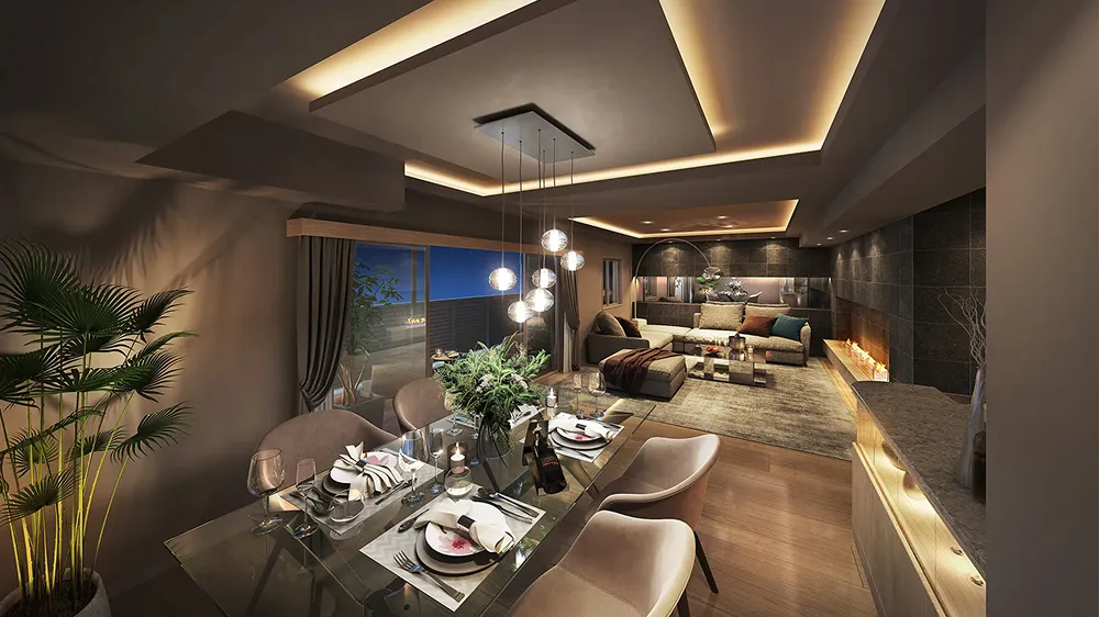 間取り　ワイズエステムコートおもろまちパークプレイス